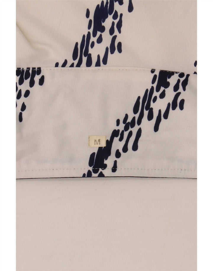 Giacca da tuta da uomo vintage color block medio blu navy
