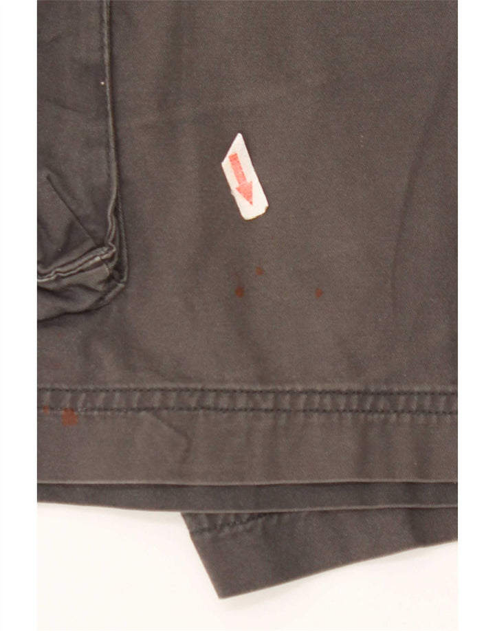 Pantaloncini cargo da uomo Nike W34 Large in cotone grigio