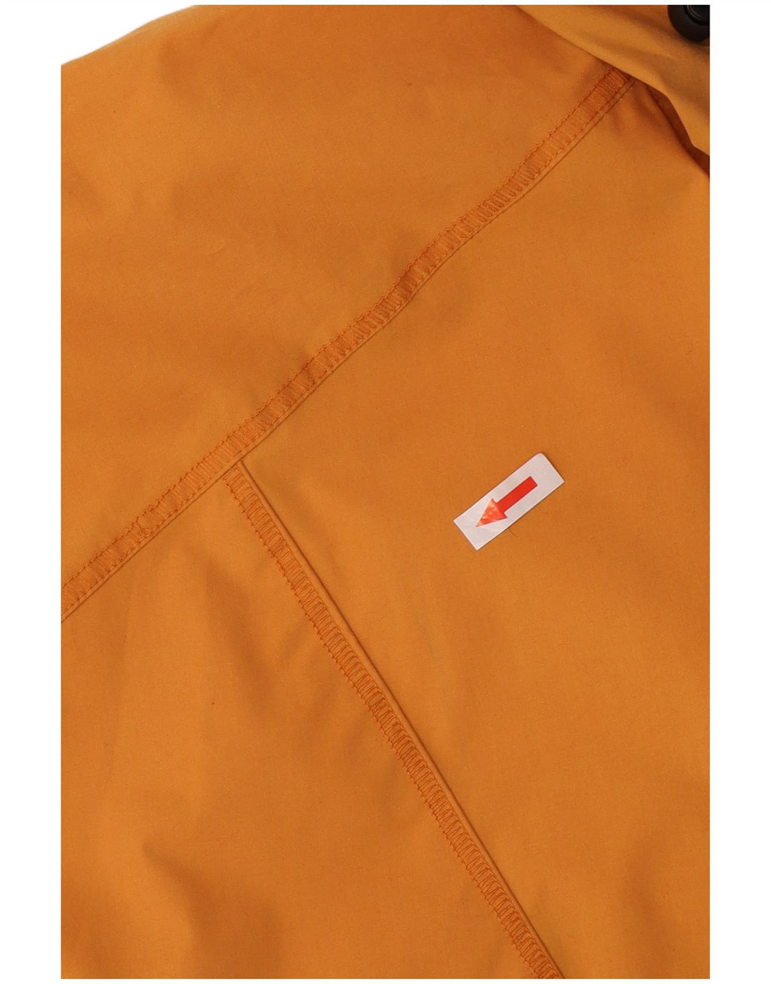 Giacca anorak con cappuccio da uomo Jack Wolfskin UK 42 XL poliestere giallo