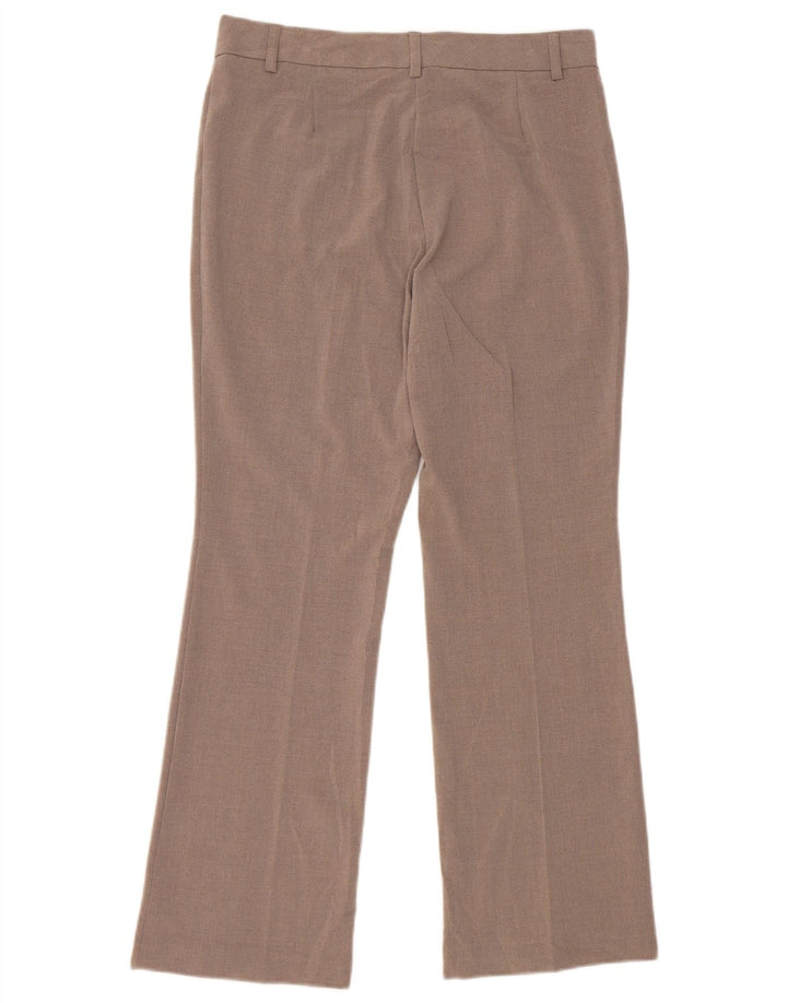 Pantaloni da abito Bootcut da donna Marks & Spencer UK 10 Small W30 L27 Grigio