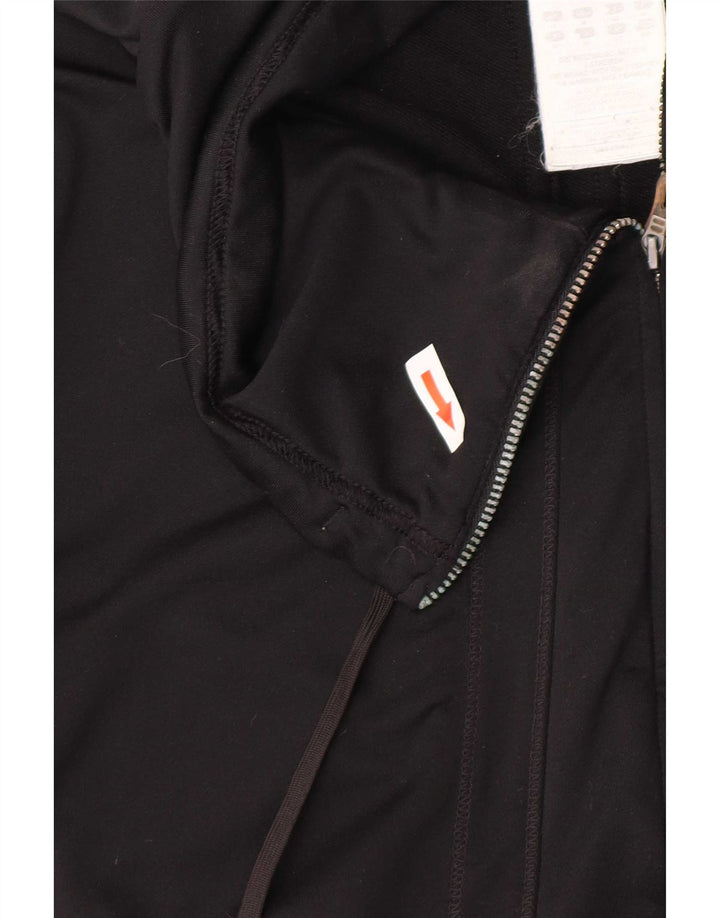 Giacca da tuta da donna Adidas Clima 365 UK 14 poliestere nero medio