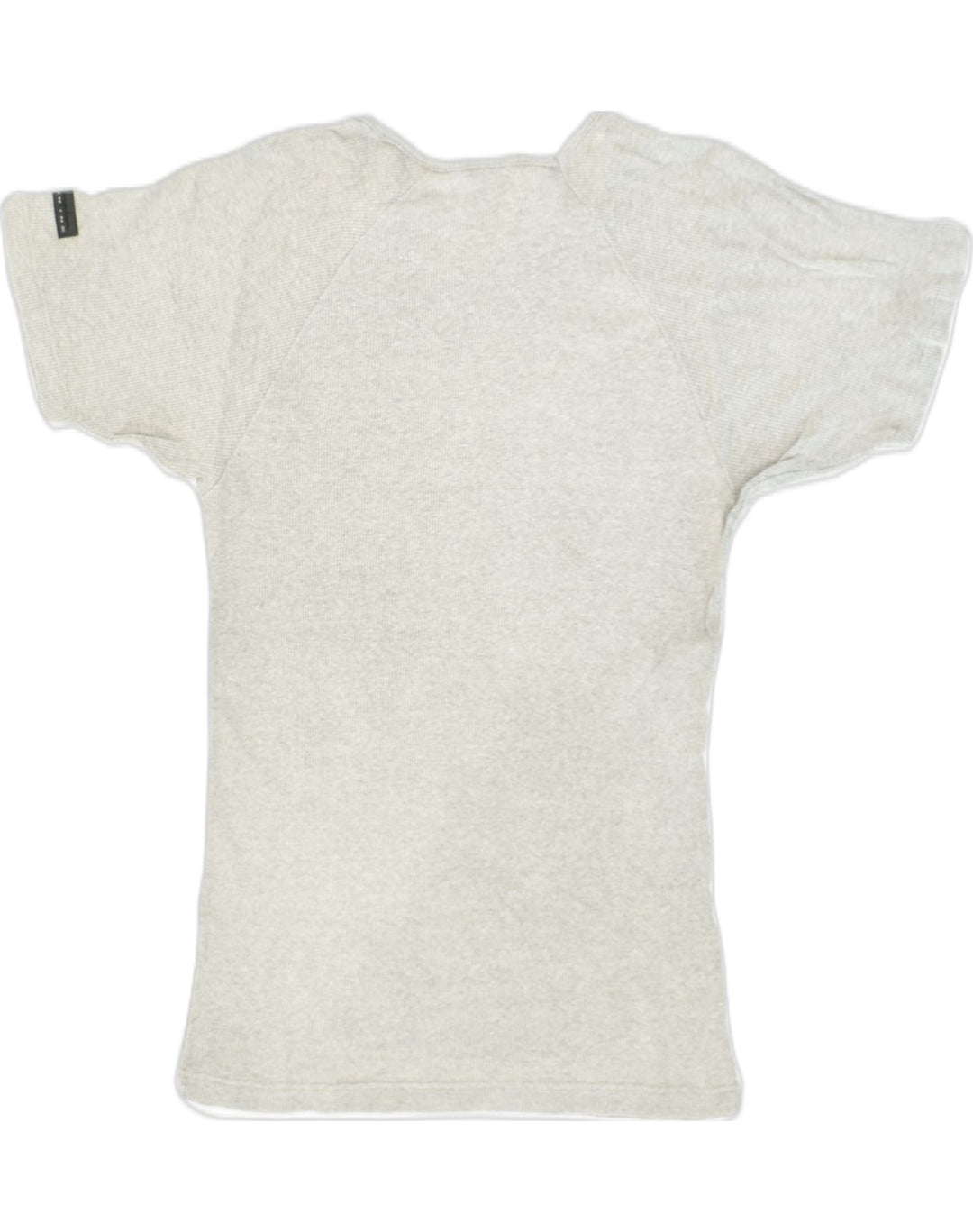 CHAMPION Womens T-Shirt Top UK 14 Large Grey Cotton | Vintage Champion | Thrift | Second-Hand Champion | Used Clothing | Messina Hembry 