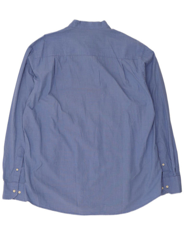 Camicia da uomo Charro XL in cotone blu