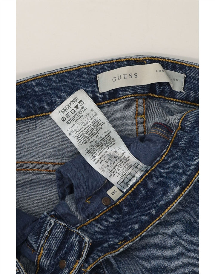 Jeans slim da uomo Guess W30 L34 cotone blu