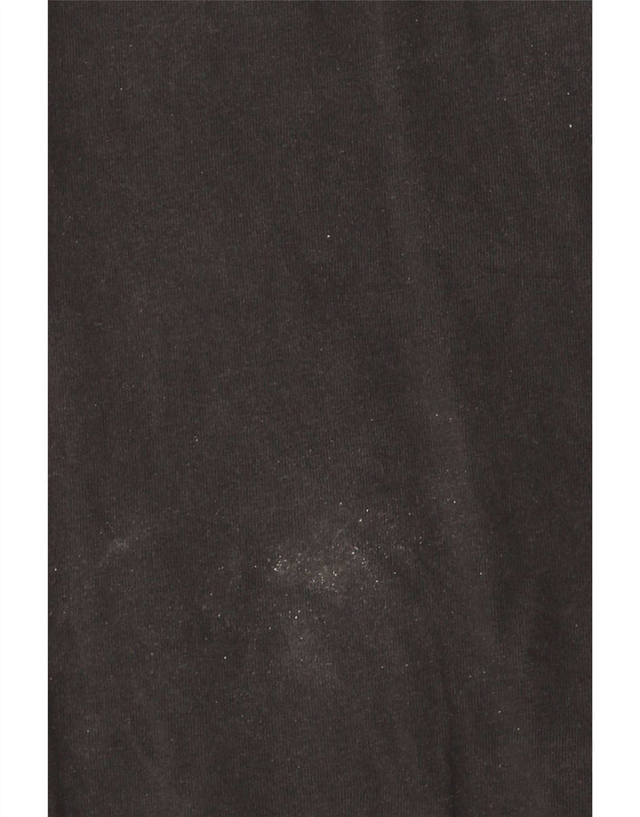 T-shirt grafica da uomo Adidas Top in cotone nero medio
