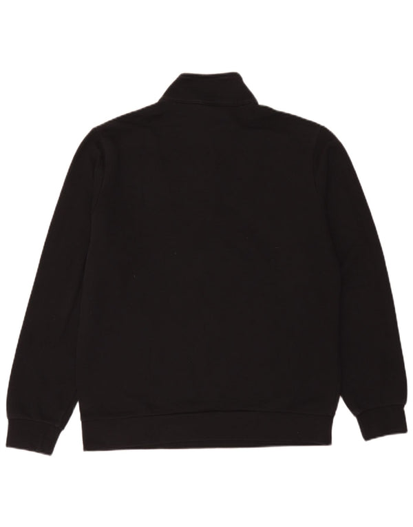 Felpa Champion da ragazzo con zip e collo, 15-16 anni, 2XL, cotone nero