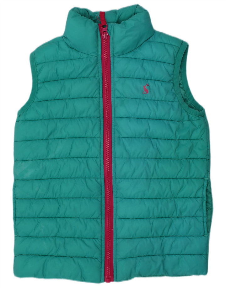 Gilet imbottito per bambina Joules 4-5 anni Turchese in poliammide