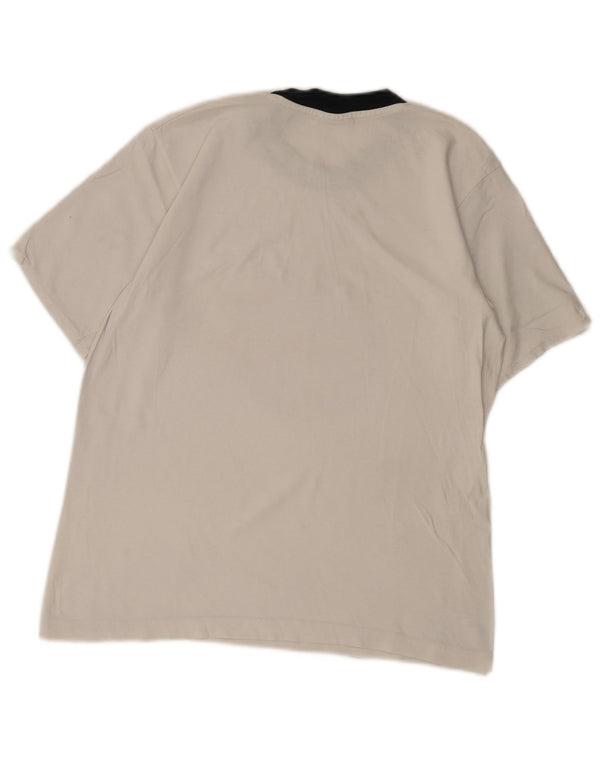 T-shirt grafica da uomo Champion New York Knicks, piccola, in cotone bianco