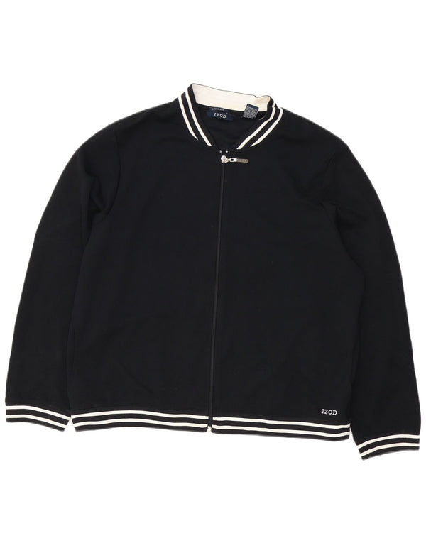 Giacca da tuta da donna Izod UK 18 XL poliestere nero