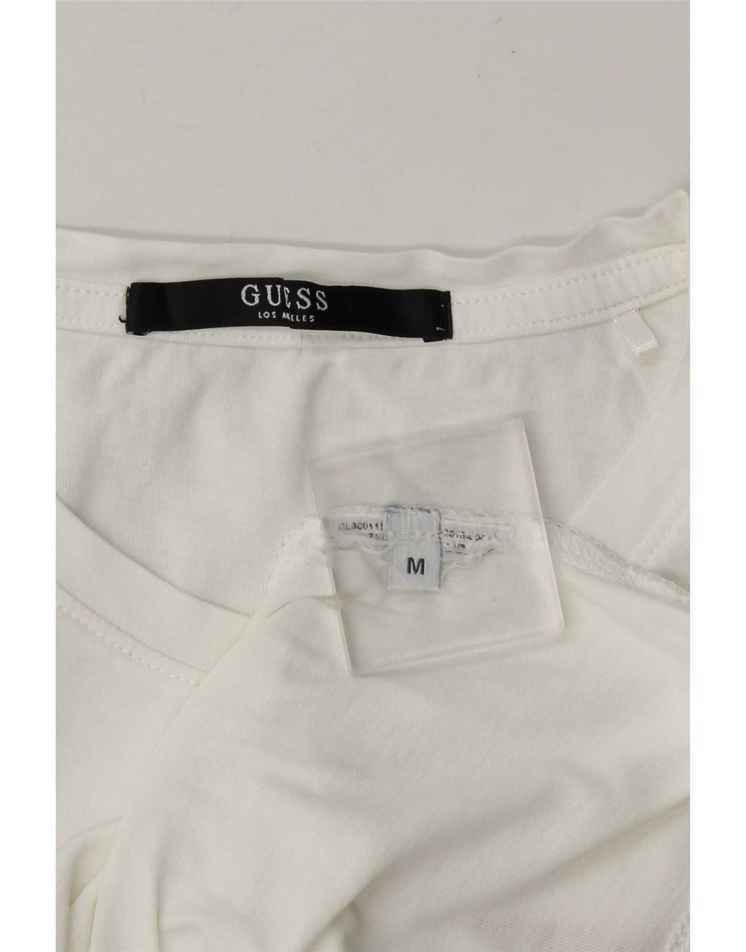 Guess T-shirt grafica da donna Top UK 14 Medium White