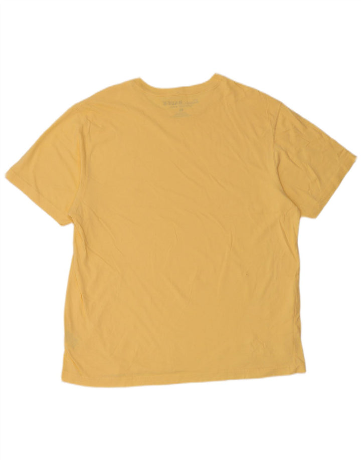 T-shirt da uomo Eddie Bauer Top in cotone giallo medio