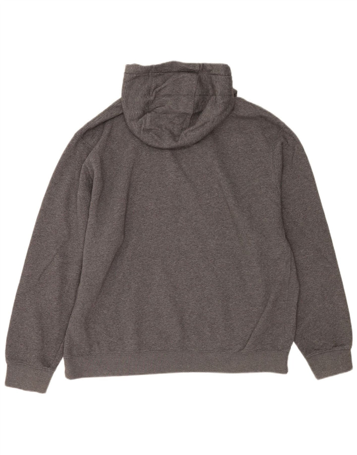 Felpa con cappuccio da uomo Nike XL in cotone grigio