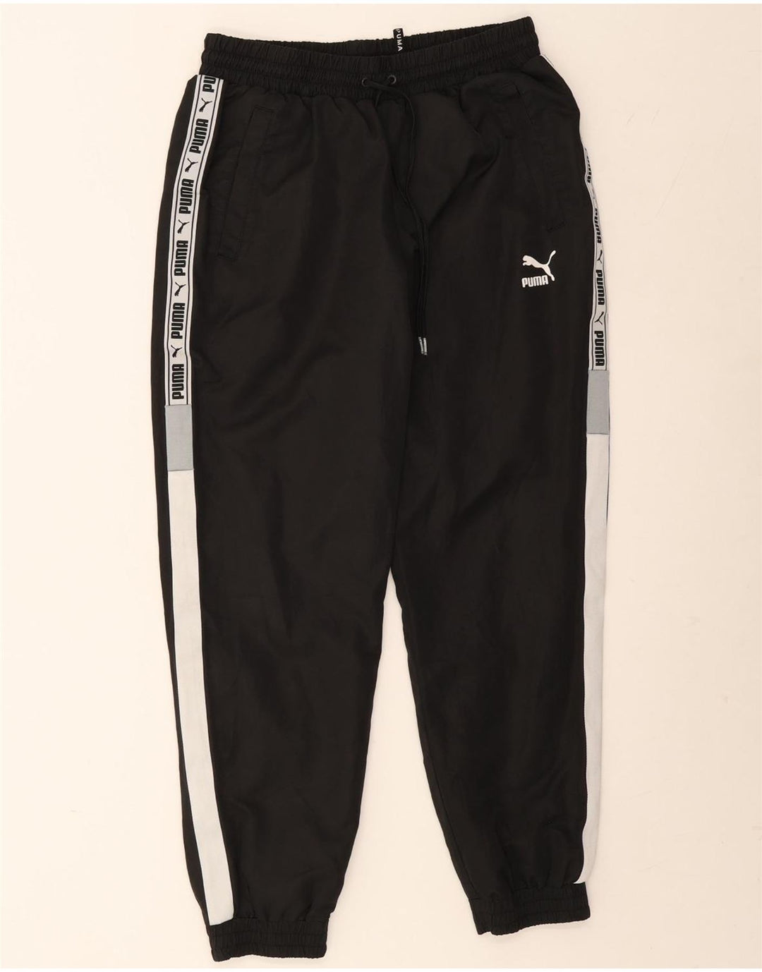 Pantaloni da tuta grafica da uomo Puma Joggers Medium Black Colourblock