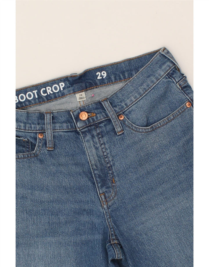 J. CREW Womens Bootcut Cropped Jeans W29 L26 Blue Vintage J. Crew and Second-Hand J. Crew from Messina Hembry 