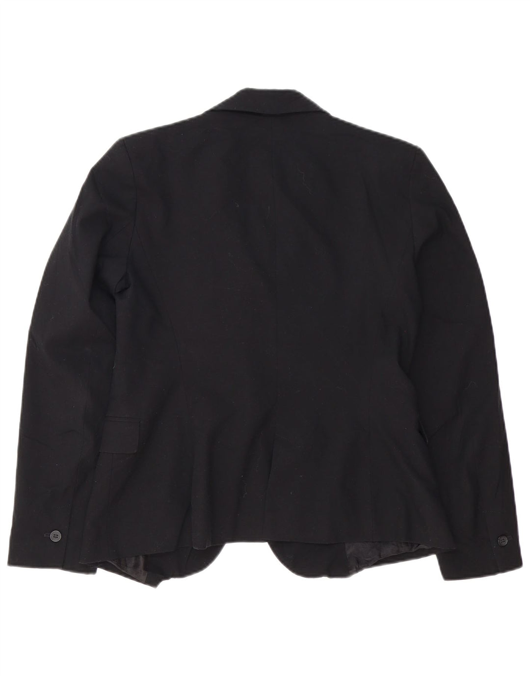 Giacca blazer oversize a 1 bottone da donna Zara EU 38 piccola in poliestere nero