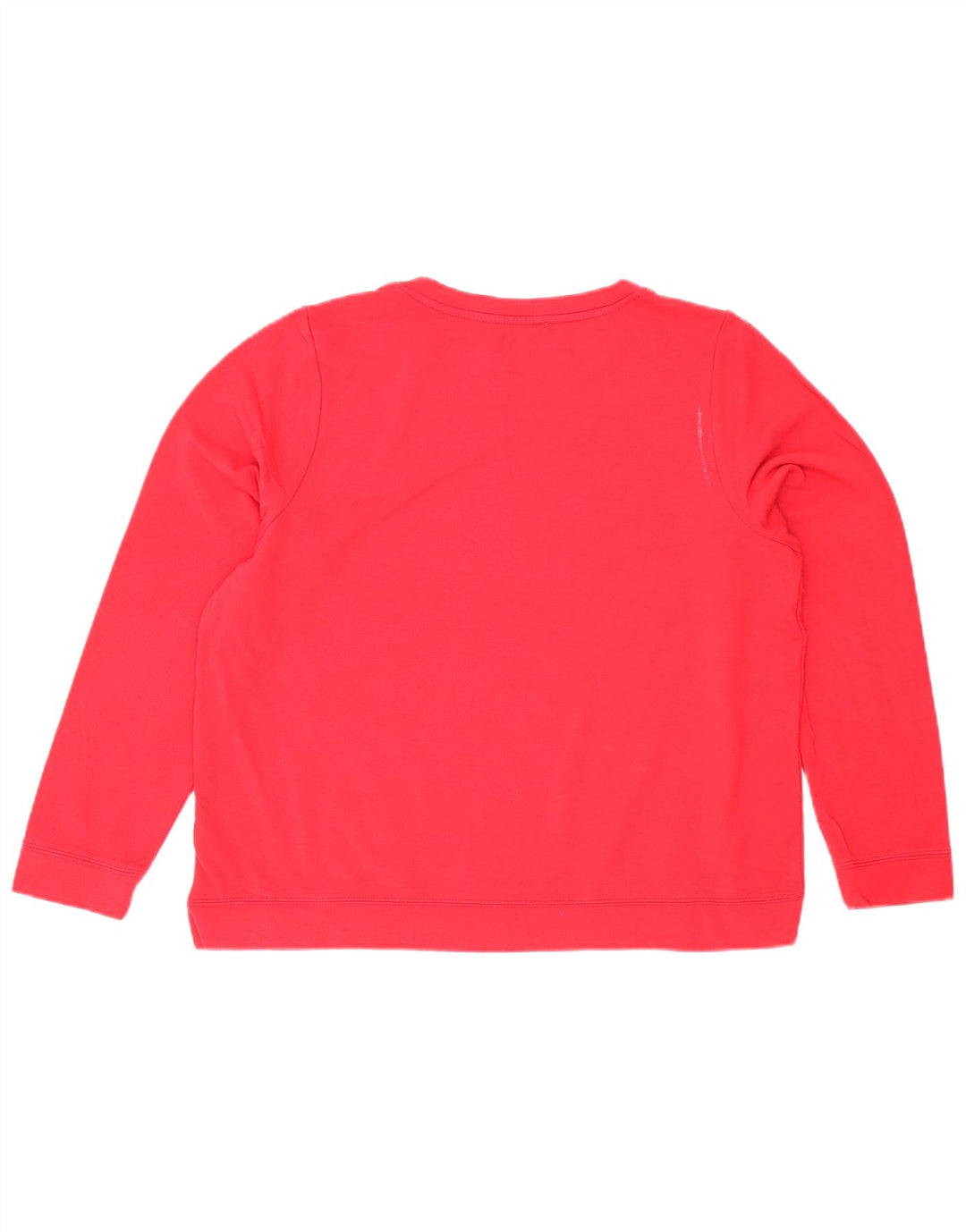 Felpa grafica da donna Oasis UK 16 Large Red Viscosa