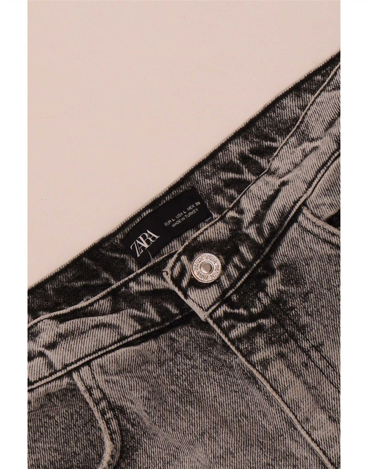 Gonna di jeans Zara da donna grande W30 grigia