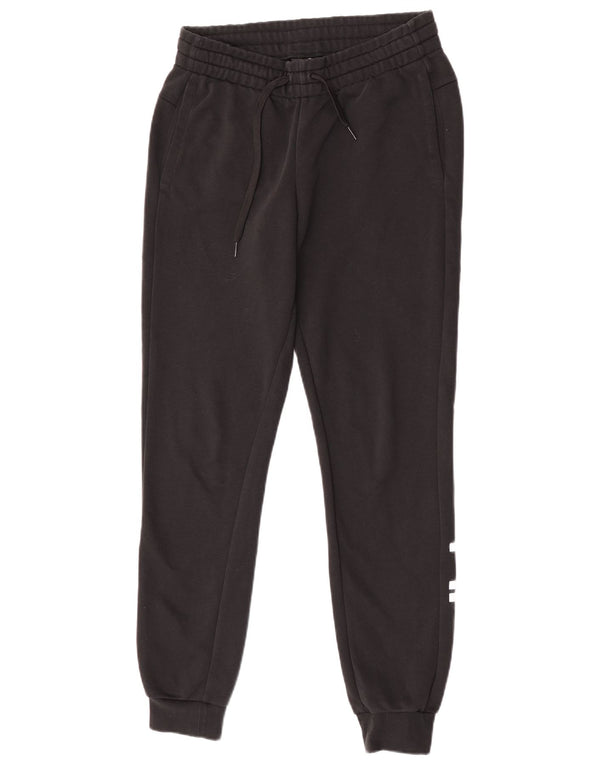 Pantaloni da tuta da donna Adidas Joggers UK 8/10 Small Black Cotton