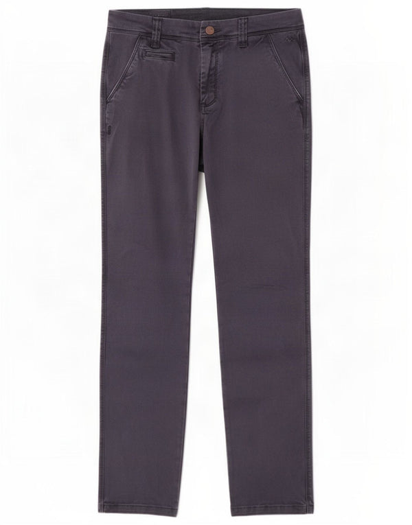 Pantaloni chino dritti da donna Sun68 UK 14 Large W32 L30 Blu navy Cotone