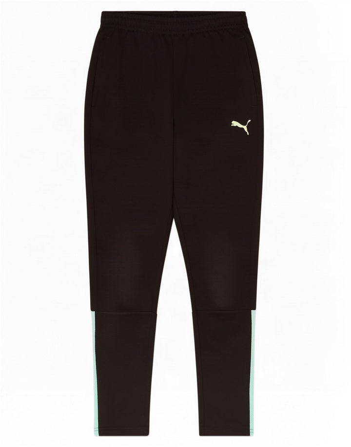 Pantaloni della tuta da ragazzo Puma 11-12 anni Poliestere color block nero