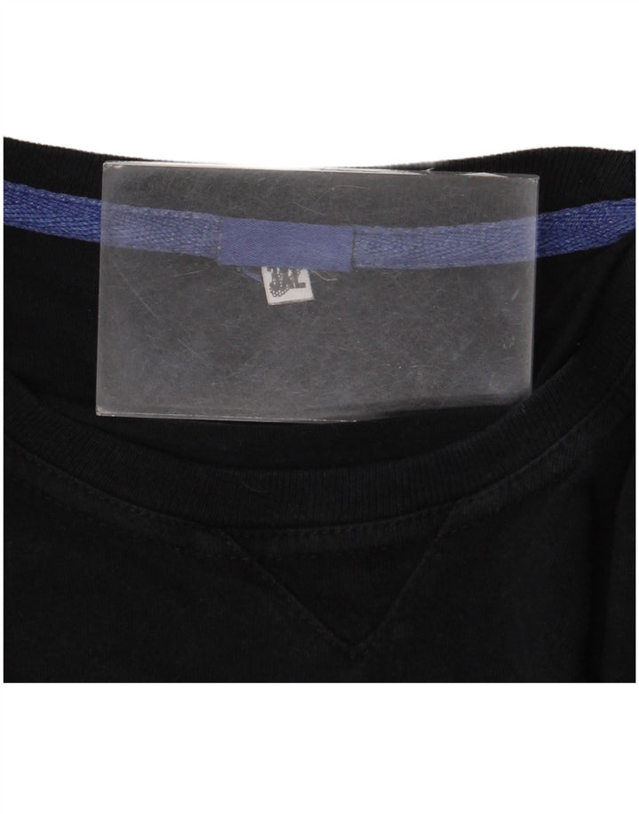 T-shirt da uomo Asics Top 3XL in cotone nero