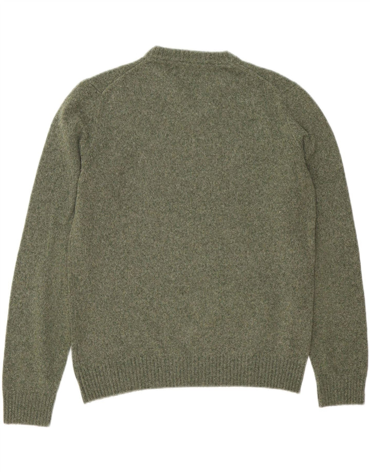 MARLBORO CLASSICS Maglione da uomo con scollo a V verde medio
