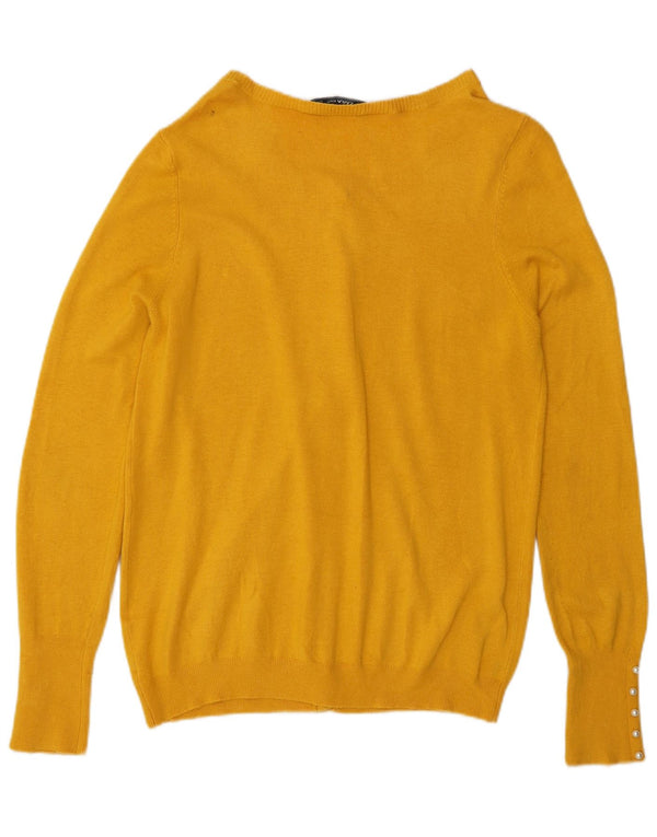 Maglione cardigan da donna Zara UK 14 grande giallo