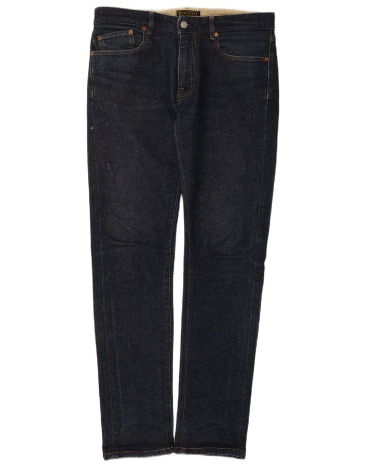 Jeans slim da uomo Belstaff W31 L32 in cotone blu navy