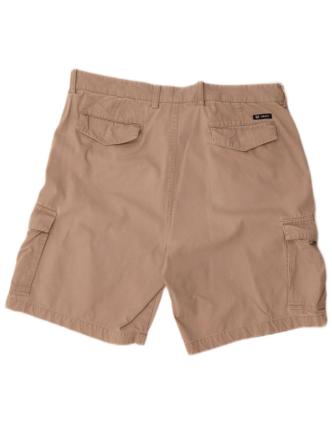 Pantaloncini cargo da uomo Chaps W36 grandi in cotone beige