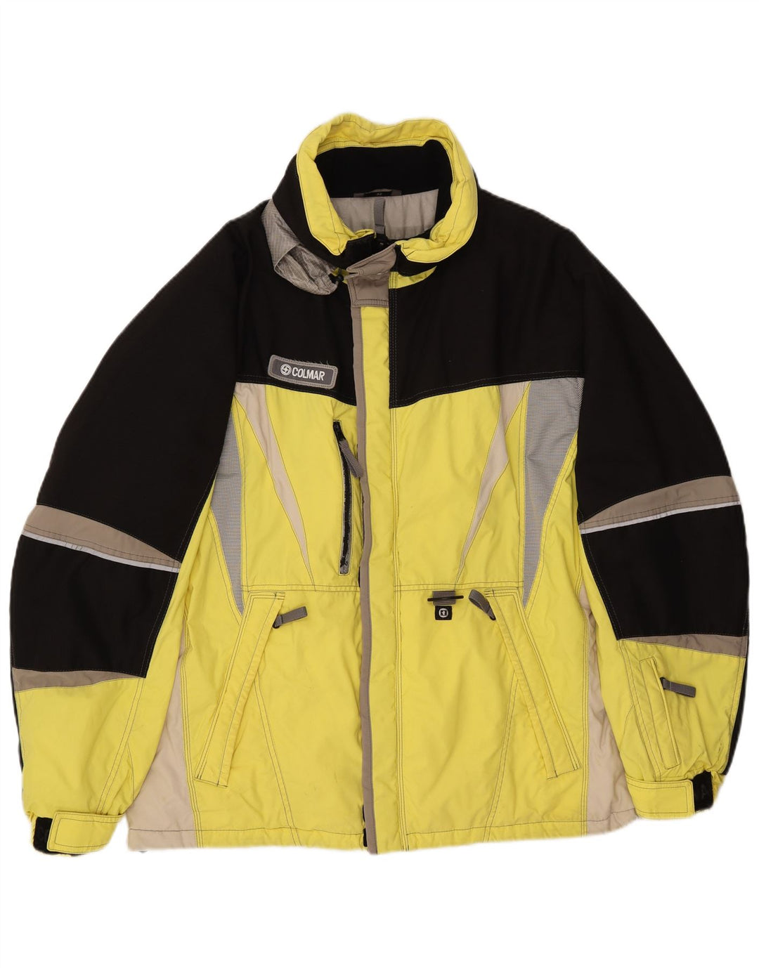 Giacca da sci da uomo COLMAR IT 52 Large Giallo Colourblock in poliammide