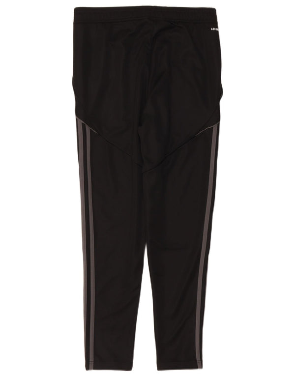 Adidas Mens Aeroready Slim Fit Tracksuit Trousers Medium Black Polyester
