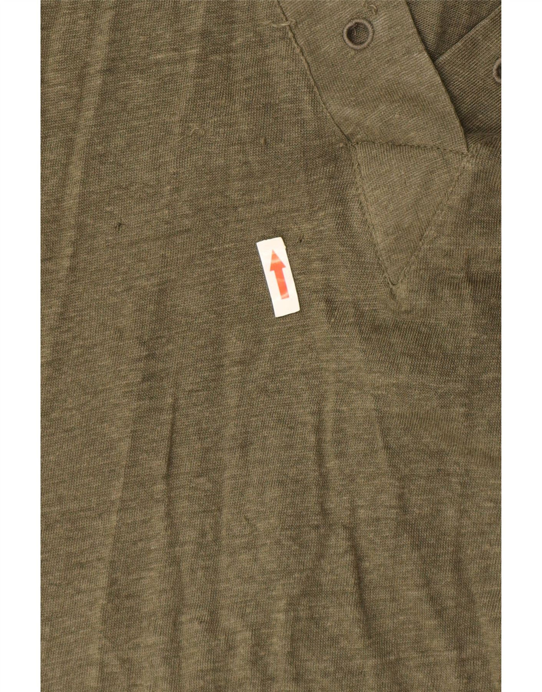 Top Zara da donna a maniche lunghe UK 14 medio cachi