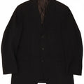 FENDI Mens 3 Button Blazer Jacket IT 54 2XL Navy Blue