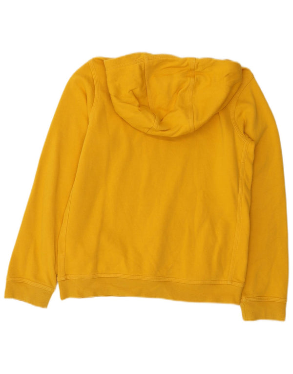 Felpa con cappuccio da ragazzo Nike 12-13 anni grande in cotone giallo