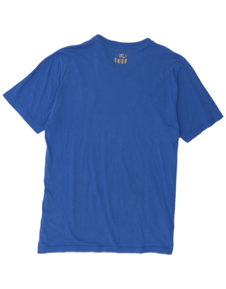 Nike Uomo HELLAS VERONA T-shirt Top Large Blu in cotone