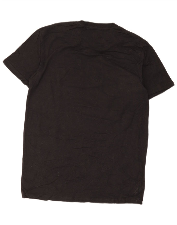 T-shirt grafica da uomo Volcom Top piccola in cotone nero