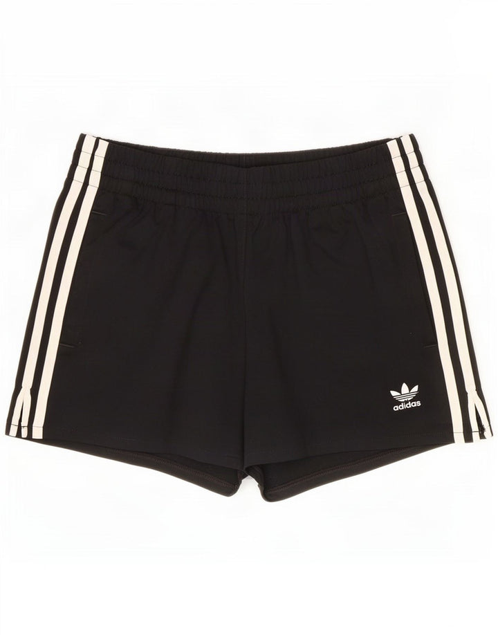 Pantaloncini sportivi Adidas da donna UK 10 piccoli poliestere nero