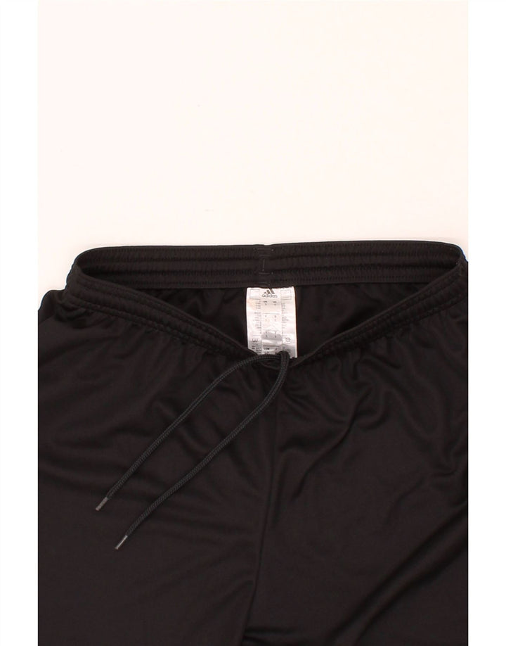 ADIDAS Mens Aeroready Sport Shorts Small Black Polyester Vintage Adidas and Second-Hand Adidas from Messina Hembry 