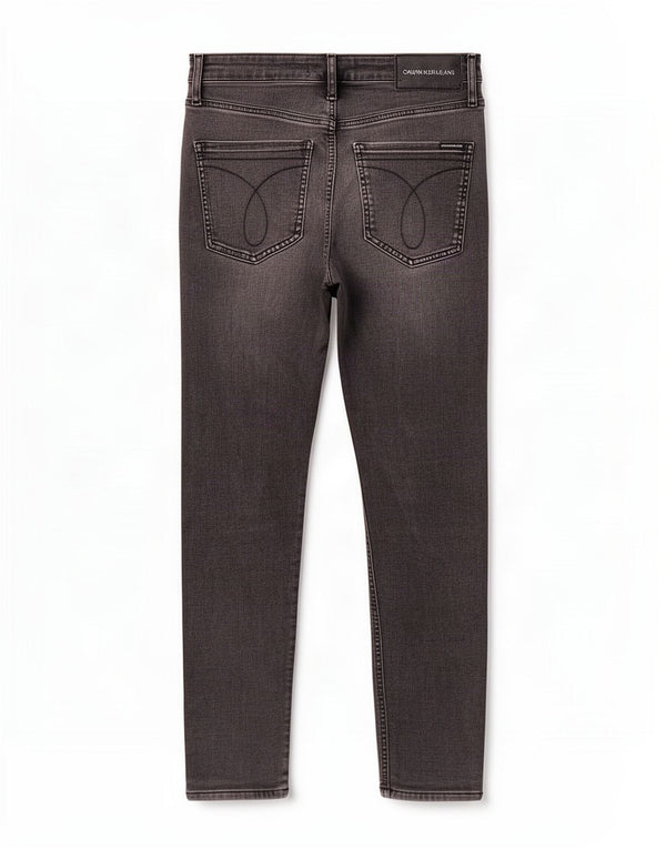 Jeans skinny da donna Calvin Klein W30 L25 cotone grigio