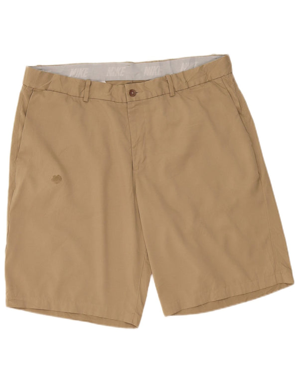 Pantaloncini chino Nike Dri Fit da uomo W36 Large Beige Poliestere