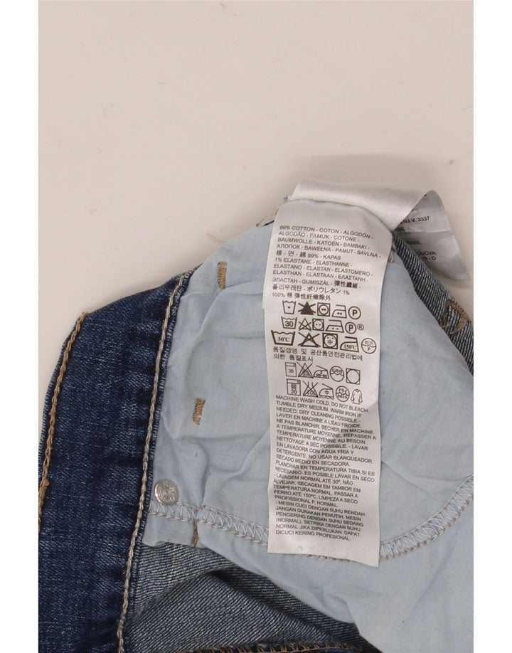 Levi's Donna 505 Jeans dritti US 6 Medio W28 L32 Cotone blu navy
