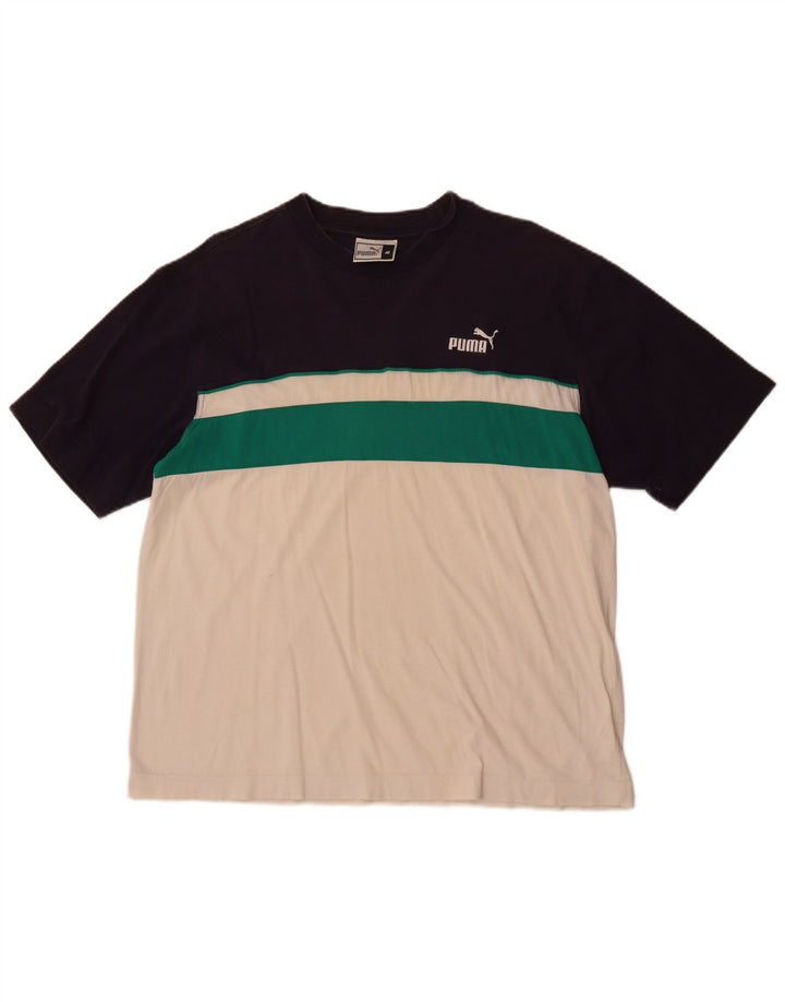 T-shirt da uomo Puma Top color bianco medio