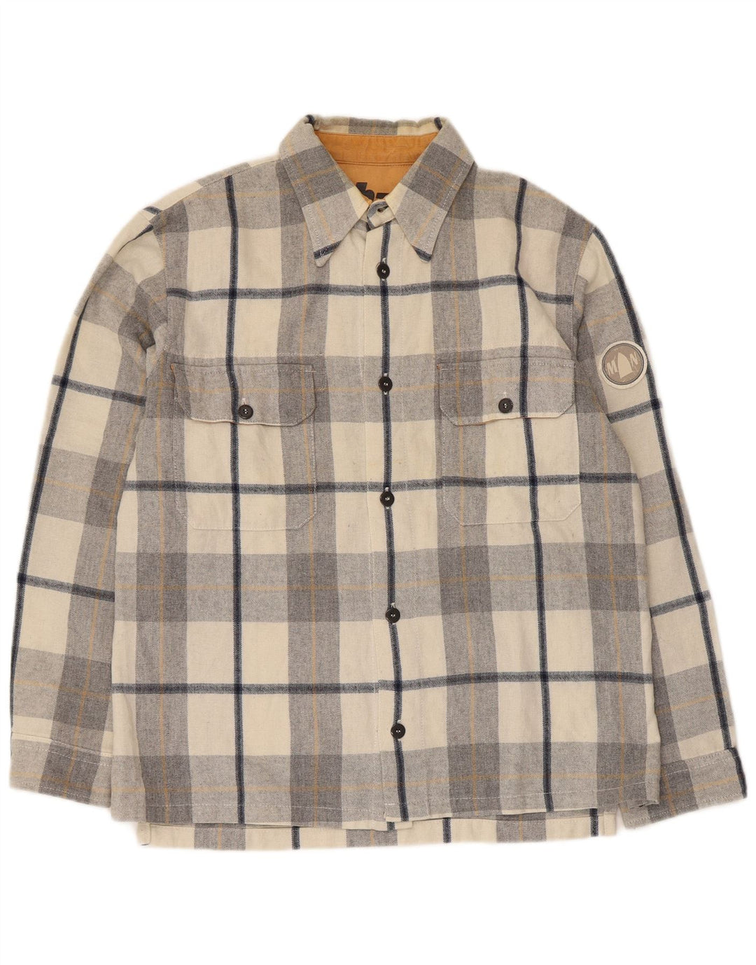 Murphy & Nye Camicia da uomo in flanella Piccolo acrilico a quadri multicolore