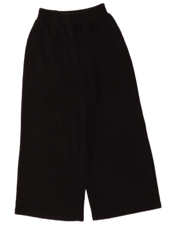 Pantaloni della tuta Capri da donna Zara UK 8 piccoli neri