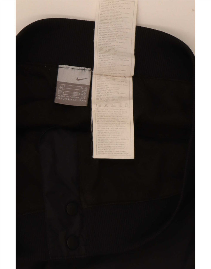 Pantaloni Capri da donna Nike UK 8 Small W30 L20 nylon nero