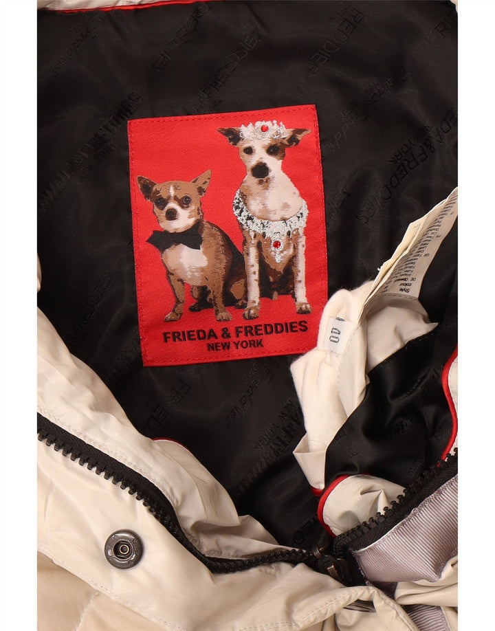 Gilet imbottito da donna FRIEDA & FREDDIES EU 40 Poliestere beige medio