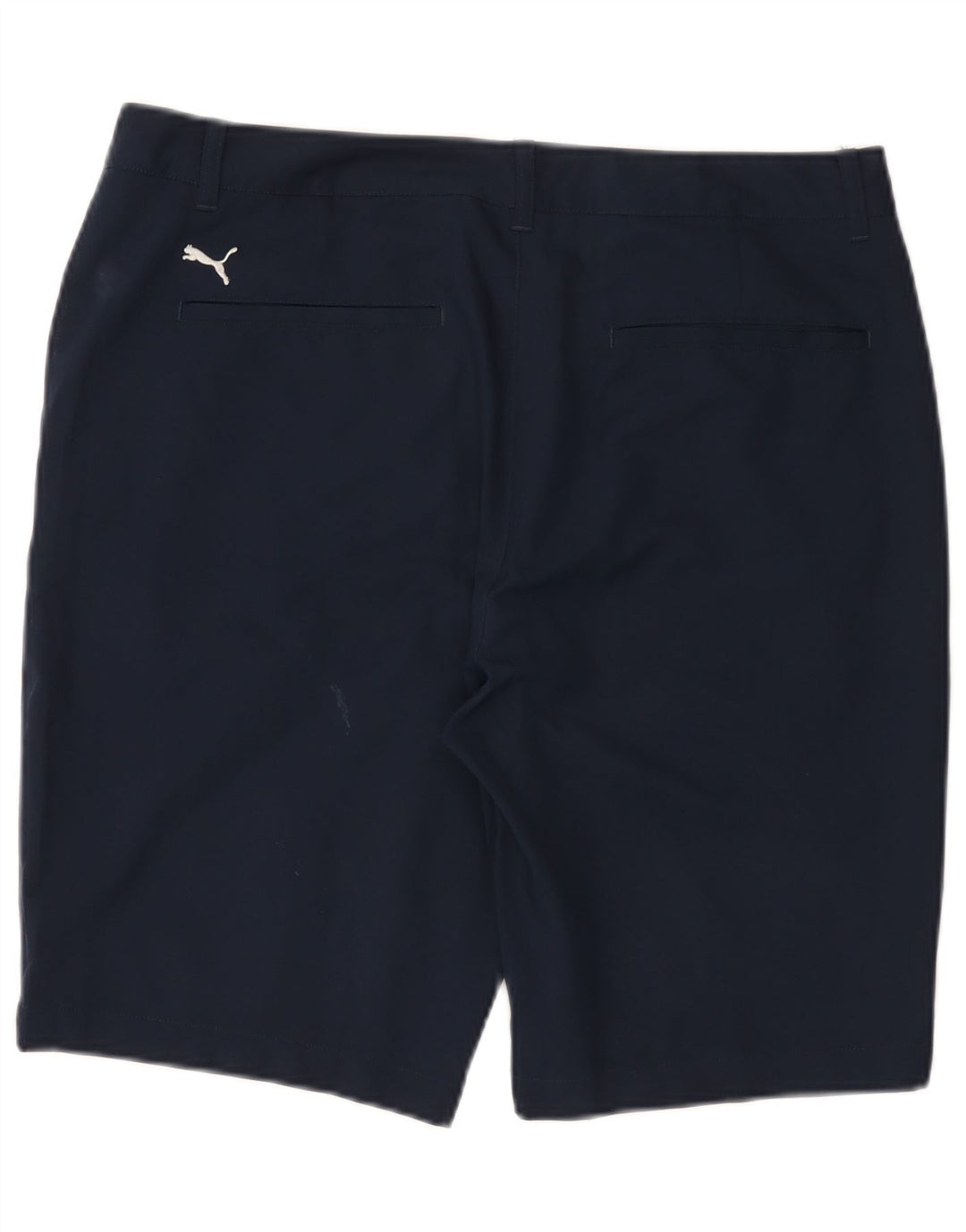 Pantaloncini chino da uomo Puma W34 Large blu navy in poliestere