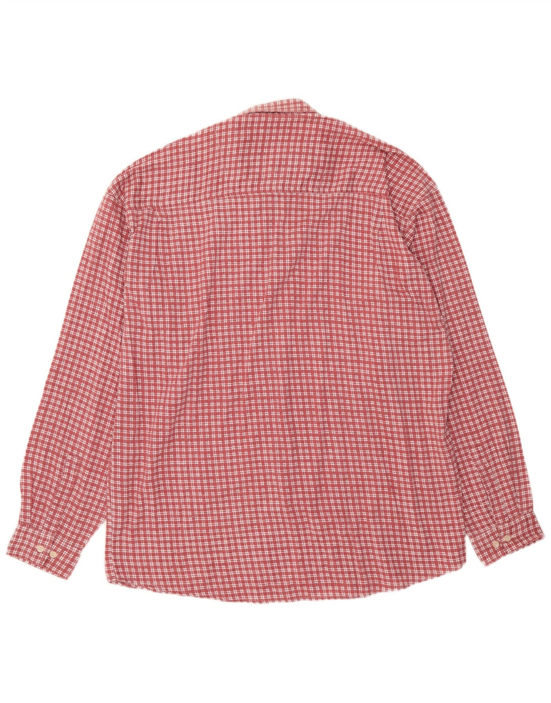 Camicia in flanella da uomo Lerros 2XL cotone a quadri rossi