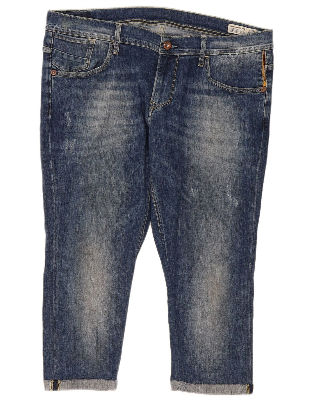 Jeans Capri da donna Meltin' Pot W38 L22 cotone blu