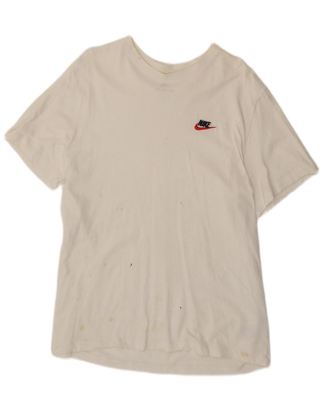 T-shirt da uomo Nike Top XL in cotone bianco